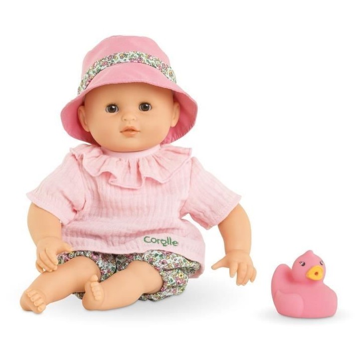 Poupon - COROLLE - Bébé Bain Coralie - 30 cm - jouet de bain - des 18 mois Poupon - COROLLE - Bébé Bain Coralie - 30 cm - jouet de bain - des 18 mois
