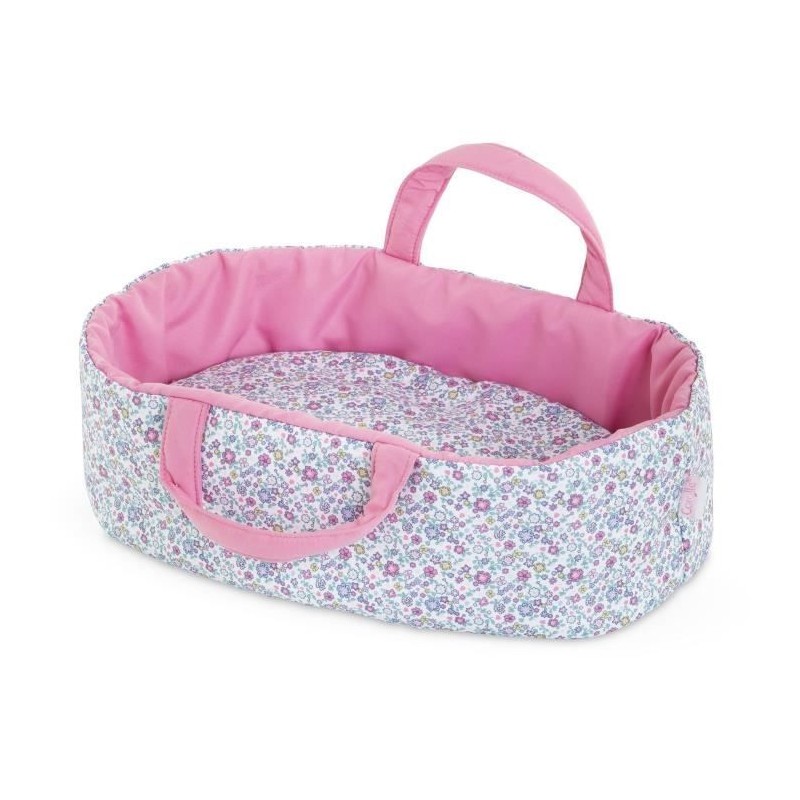 Accessoires poupons - COROLLE - Couffin Floral - pour poupon 30 cm - d Accessoires poupons - COROLLE - Couffin Floral - pour poupon 30 cm - d