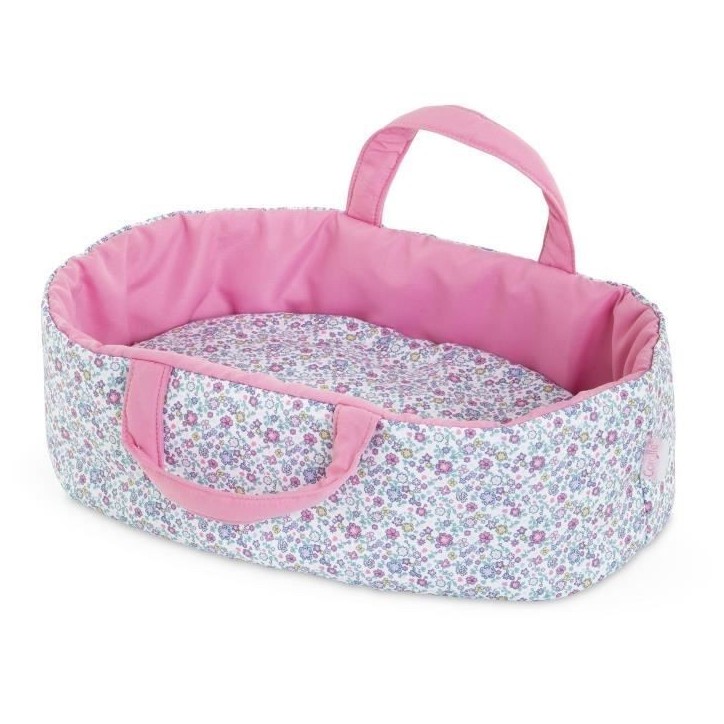 Accessoires poupons - COROLLE - Couffin Floral - pour poupon 30 cm - des 18 mois Accessoires poupons - COROLLE - Couffin Floral - pour poupon 30 cm - des 18 mois