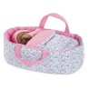 Accessoires poupons - COROLLE - Couffin Floral - pour poupon 30 cm - d