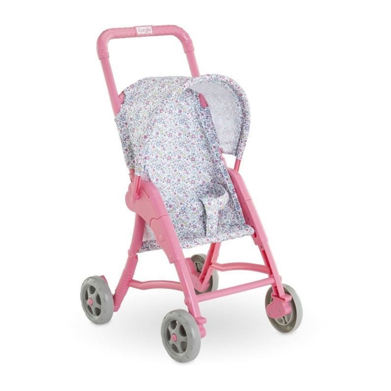 Accessoires poupons - COROLLE - Poussette Florale - pour poupon 30 cm