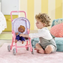 Accessoires poupons - COROLLE - Poussette Florale - pour poupon 30 cm