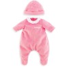 Pyjama Rose et Bonnet - COROLLE - Vetements - Pour Poupon 36cm - Des 2