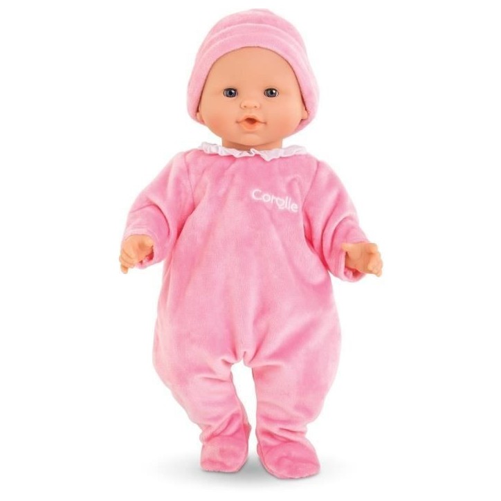 Pyjama Rose et Bonnet - COROLLE - Vetements - Pour Poupon 36cm - Des 2 ans Pyjama Rose et Bonnet - COROLLE - Vetements - Pour Poupon 36cm - Des 2 ans