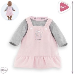 Robe et T-Shirt Bords de Loire - COROLLE - Vetements - Pour Poupon 36c