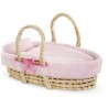 Accessoires poupons - COROLLE - Ensemble Couffin Peluche Rose - pour p
