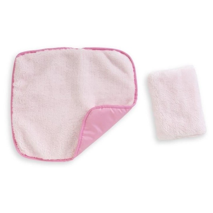 Accessoires poupons - COROLLE - Ensemble Couffin Peluche Rose - pour poupons 36 et 42 cm - des 3 ans Accessoires poupons - COROLLE - Ensemble Couffin Peluche Rose - pour poupons 36 et 42 cm - des 3 ans