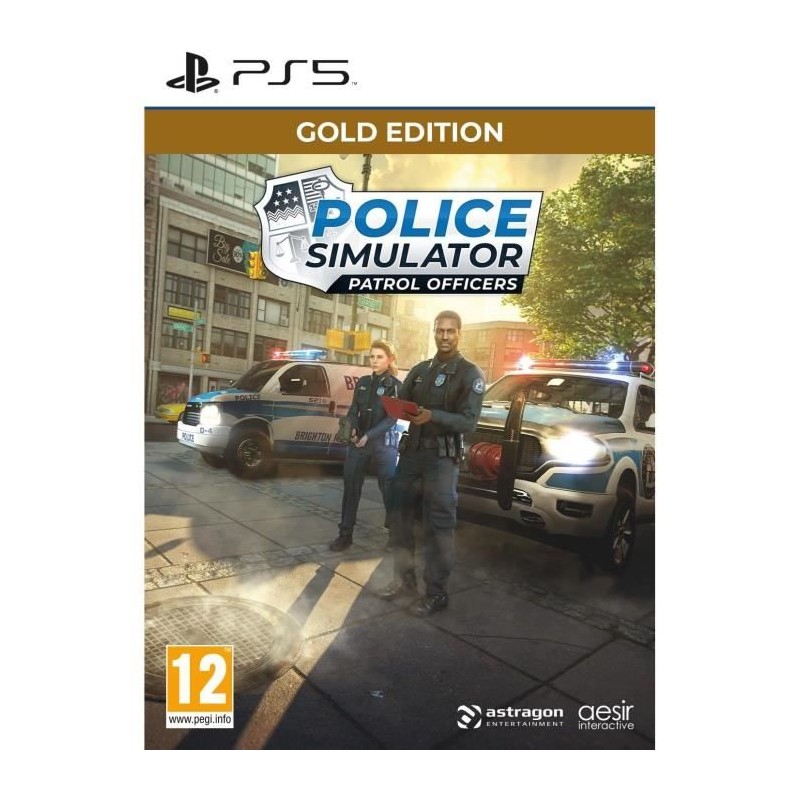 Police Simulator Patrol Officers - Jeu PS5 - Gold Edition Police Simulator Patrol Officers - Jeu PS5 - Gold Edition