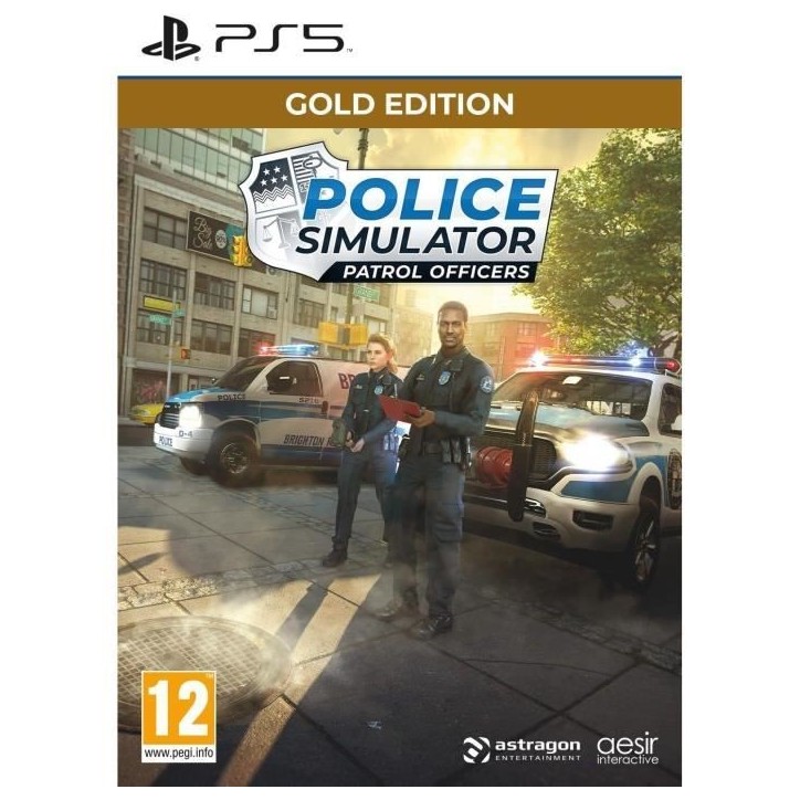 Police Simulator Patrol Officers - Jeu PS5 - Gold Edition