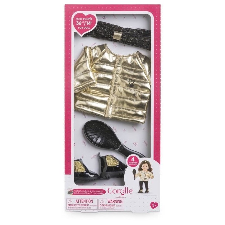 Coffret Couture & Accessoires - COROLLE - 4 accessoires - pour poupée 36cm Ma Corolle - des 3 ans Coffret Couture & Accessoires - COROLLE - 4 accessoires - pour poupée 36cm Ma Corolle - des 3 ans