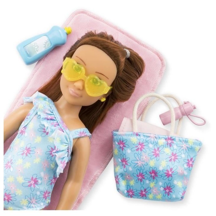 Coffret Zoé a la plage - COROLLE GIRLS - Poupée mannequin - 5 accessoires - 28 cm - Des 4 ans Coffret Zoé a la plage - COROLLE GIRLS - Poupée mannequin - 5 accessoires - 28 cm - Des 4 ans