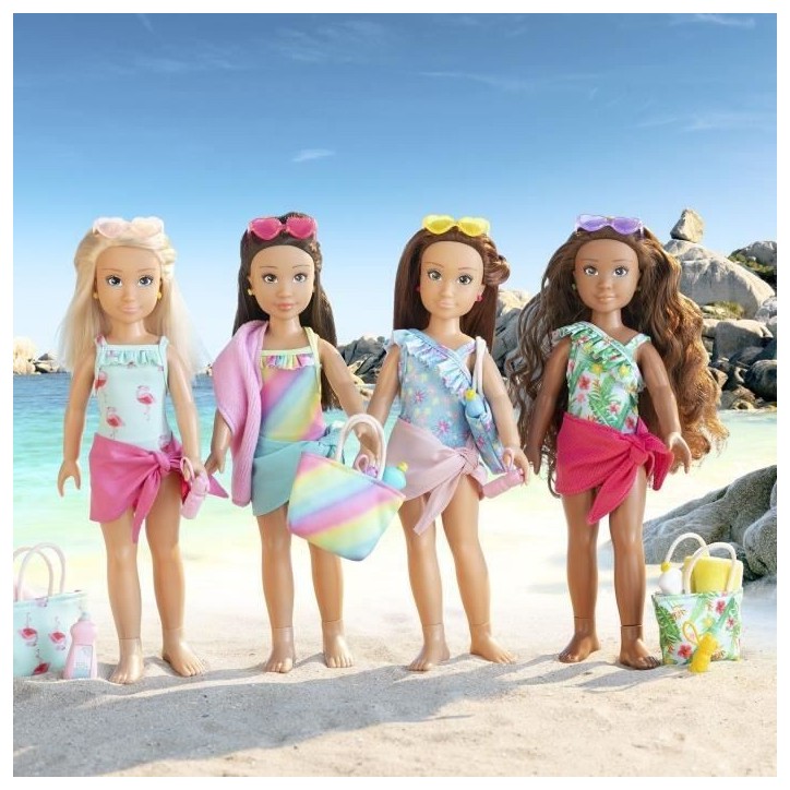 Coffret Zoé a la plage - COROLLE GIRLS - Poupée mannequin - 5 accessoires - 28 cm - Des 4 ans Coffret Zoé a la plage - COROLLE GIRLS - Poupée mannequin - 5 accessoires - 28 cm - Des 4 ans