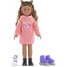 Poupée mannequin - COROLLE - Melody Music & Mode - 28 cm - 4 accessoi