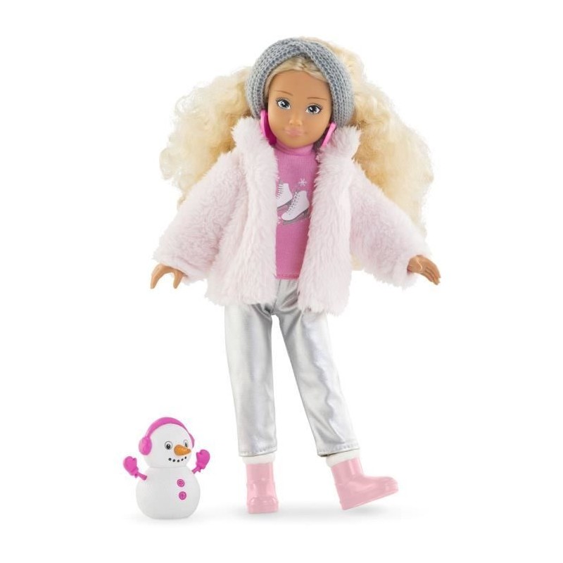 Poupée mannequin - COROLLE - Valentine a la Montagne - 28 cm - 4 acce Poupée mannequin - COROLLE - Valentine a la Montagne - 28 cm - 4 acce