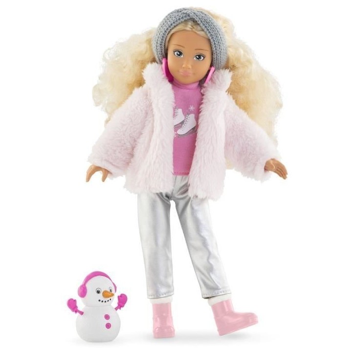 Poupée mannequin - COROLLE - Valentine a la Montagne - 28 cm - 4 accessoires - des 4 ans Poupée mannequin - COROLLE - Valentine a la Montagne - 28 cm - 4 accessoires - des 4 ans