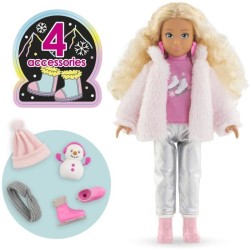 Poupée mannequin - COROLLE - Valentine a la Montagne - 28 cm - 4 accessoires - des 4 ans