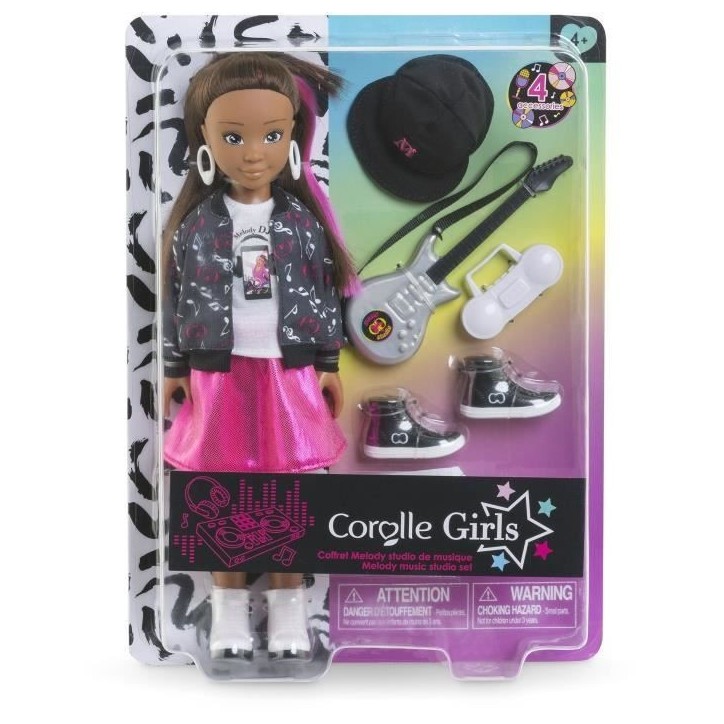 Poupée mannequin - COROLLE - Melody Music Studio - 28 cm - 4 accessoires - des 4 ans Poupée mannequin - COROLLE - Melody Music Studio - 28 cm - 4 accessoires - des 4 ans