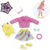 Accessoires poupée - COROLLE - Dressing fluo - Pour poupée mannequin