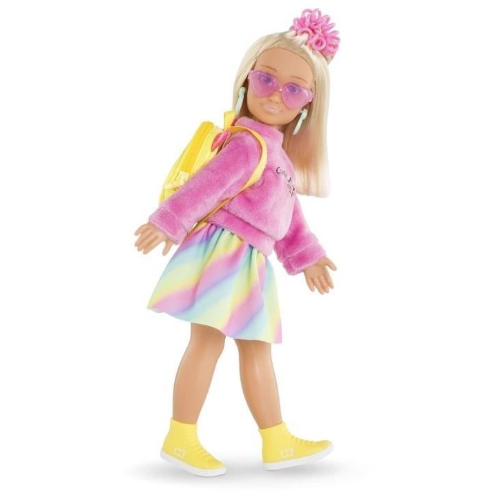 Accessoires poupée - COROLLE - Dressing fluo - Pour poupée mannequin 28 cm - 7 accessoires - Des 4 ans Accessoires poupée - COROLLE - Dressing fluo - Pour poupée mannequin 28 cm - 7 accessoires - Des 4 ans