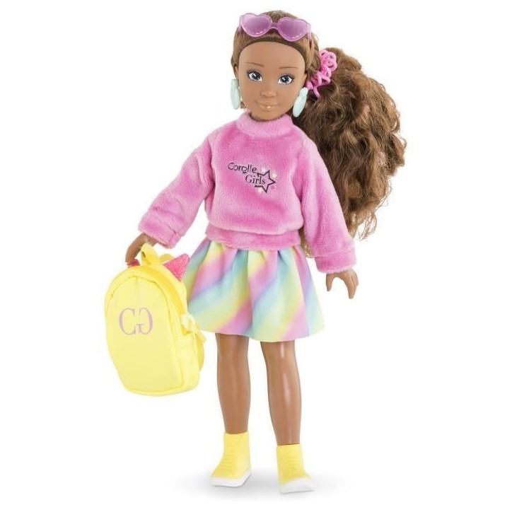 Accessoires poupée - COROLLE - Dressing fluo - Pour poupée mannequin 28 cm - 7 accessoires - Des 4 ans Accessoires poupée - COROLLE - Dressing fluo - Pour poupée mannequin 28 cm - 7 accessoires - Des 4 ans