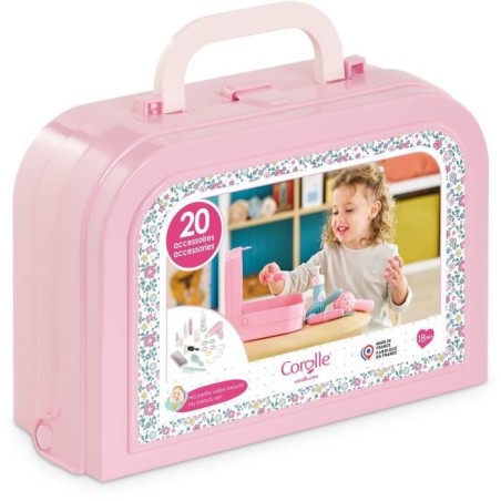Accessoires poupons - COROLLE - Ma Valise Beauté - 20 accessoires - des 18 mois