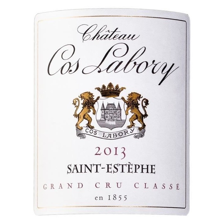 Château Cos Labory 2013 Saint-Estephe - Vin rouge de Bordeaux