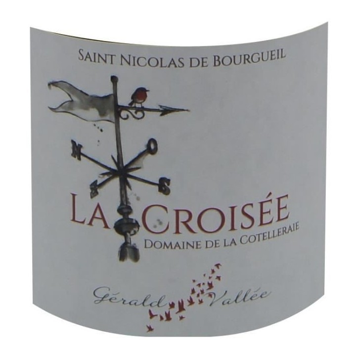 Domaine de la Cotelleraie Cuvée La Croisée 2023 Saint Nicolas de Bougeuil - Vin rouge de Loire - Bio