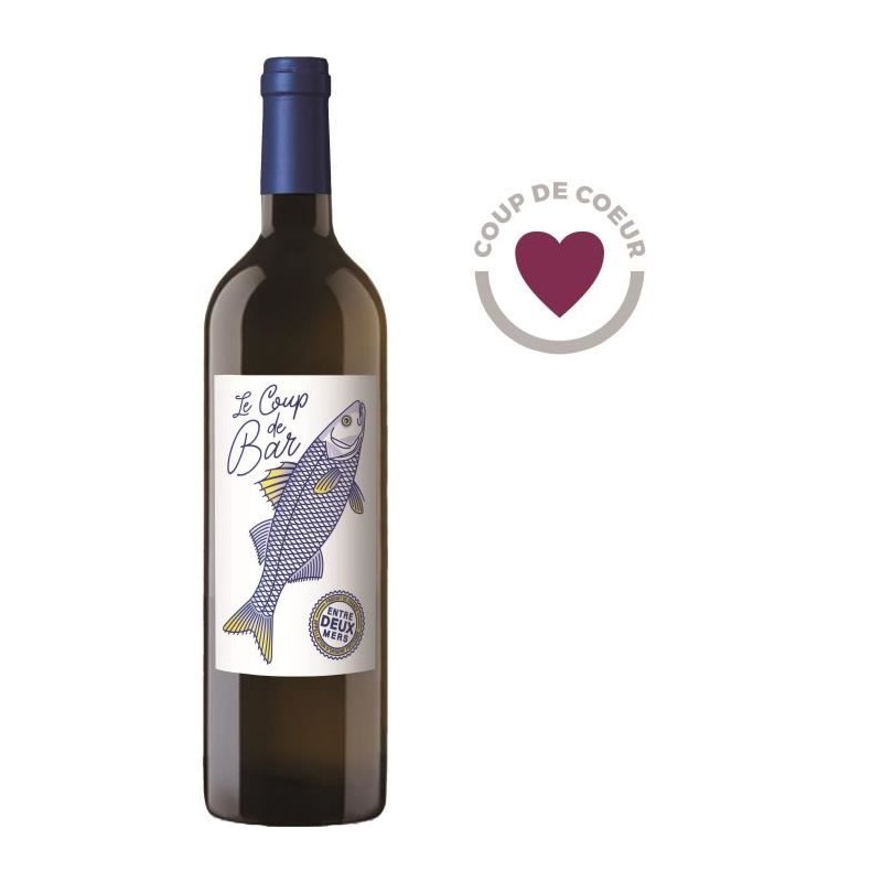 Le Coup de Bar Entre Deux Mers - Vin blanc de Bordeaux 2024 Le Coup de Bar Entre Deux Mers - Vin blanc de Bordeaux 2024