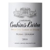 Château Couhins Lurton Vis 2016 Pessac Léognan - Vin blanc de Bordea