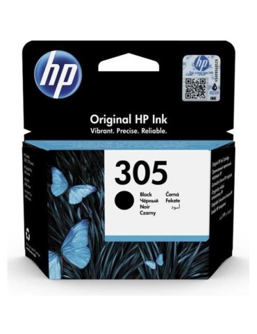 HP 305 Cartouche d'encre noire authentique (3YM61AE) pour HP DeskJet 2300/2710/2720/Plus4100, HP Envy 6000/Pro 6400