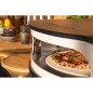 Four a pizza gaz - COZZE - 17 - 90426 - 60,5 x 60,5 x 30,5 cm - Pierre tournante - Thermometre intégré et porte Four a pizza gaz - COZZE - 17 - 90426 - 60,5 x 60,5 x 30,5 cm - Pierre tournante - Thermometre intégré et porte