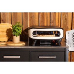 Four a pizza gaz - COZZE - 17 - 90426 - 60,5 x 60,5 x 30,5 cm - Pierre