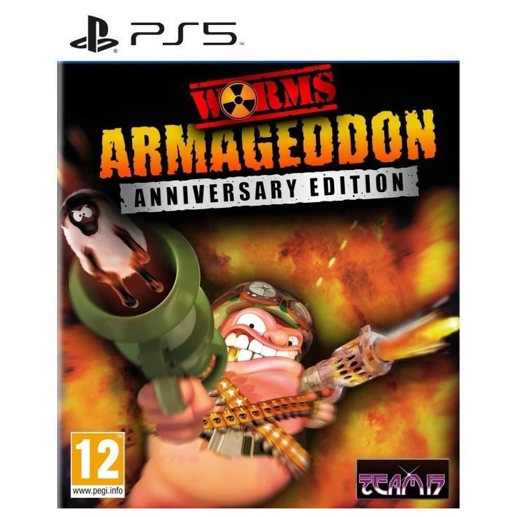 Worms Armageddon - Edition Anniversary - Jeu PS5