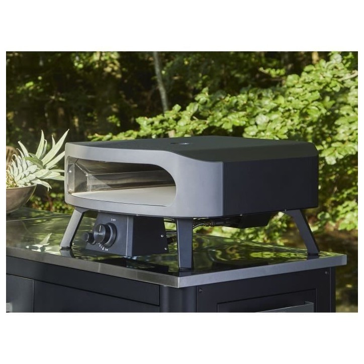 Four a pizza gaz - COZZE - 17 - 90432 - 8 KW - 60,5 x 60,5 x 30,5 cm - Jusqu'a 450°C - Thermometre inclus Four a pizza gaz - COZZE - 17 - 90432 - 8 KW - 60,5 x 60,5 x 30,5 cm - Jusqu'a 450°C - Thermometre inclus