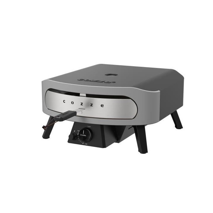Four a pizza gaz - COZZE - 17 - 90432 - 8 KW - 60,5 x 60,5 x 30,5 cm - Jusqu'a 450°C - Thermometre inclus Four a pizza gaz - COZZE - 17 - 90432 - 8 KW - 60,5 x 60,5 x 30,5 cm - Jusqu'a 450°C - Thermometre inclus