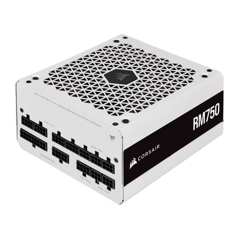 CORSAIR Bloc d'alimentation RM Series RM750 - 750W - 80 PLUS Gold - Bl CORSAIR Bloc d'alimentation RM Series RM750 - 750W - 80 PLUS Gold - Bl