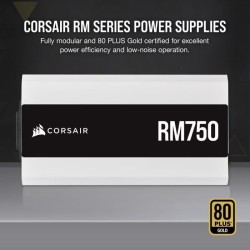 CORSAIR Bloc d'alimentation RM Series RM750 - 750W - 80 PLUS Gold - Bl
