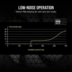 CORSAIR Bloc d'alimentation RM Series RM750 - 750W - 80 PLUS Gold - Bl