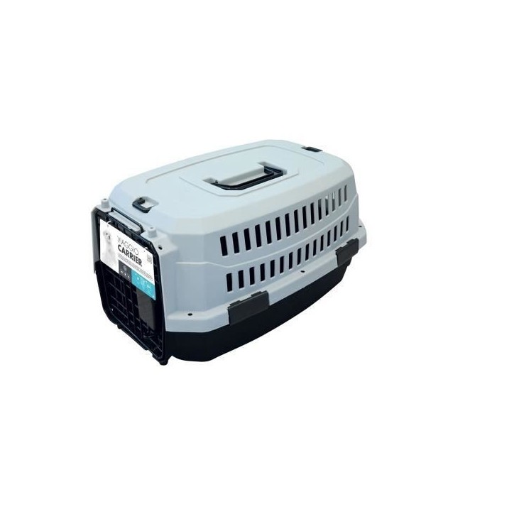 M-PETS Caisse de transport Viaggio Carrier M - 68x47,6x45cm - Noir et gris - Pour chien M-PETS Caisse de transport Viaggio Carrier M - 68x47,6x45cm - Noir et gris - Pour chien