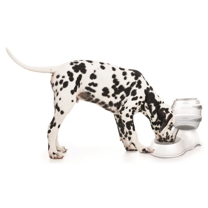 M-PETS Distributeur d'eau Cylinder - 3500ml - Blanc - Pour chien M-PETS Distributeur d'eau Cylinder - 3500ml - Blanc - Pour chien