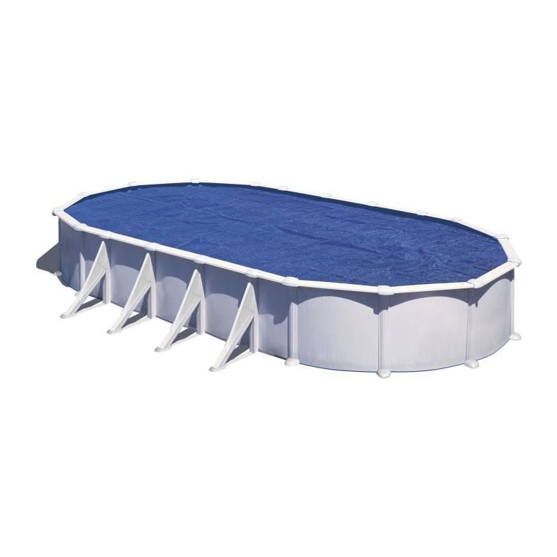 GRE - Bâche été a bulles pour piscine ovale de 5,00m x 3,00 m - Ép GRE - Bâche été a bulles pour piscine ovale de 5,00m x 3,00 m - Ép