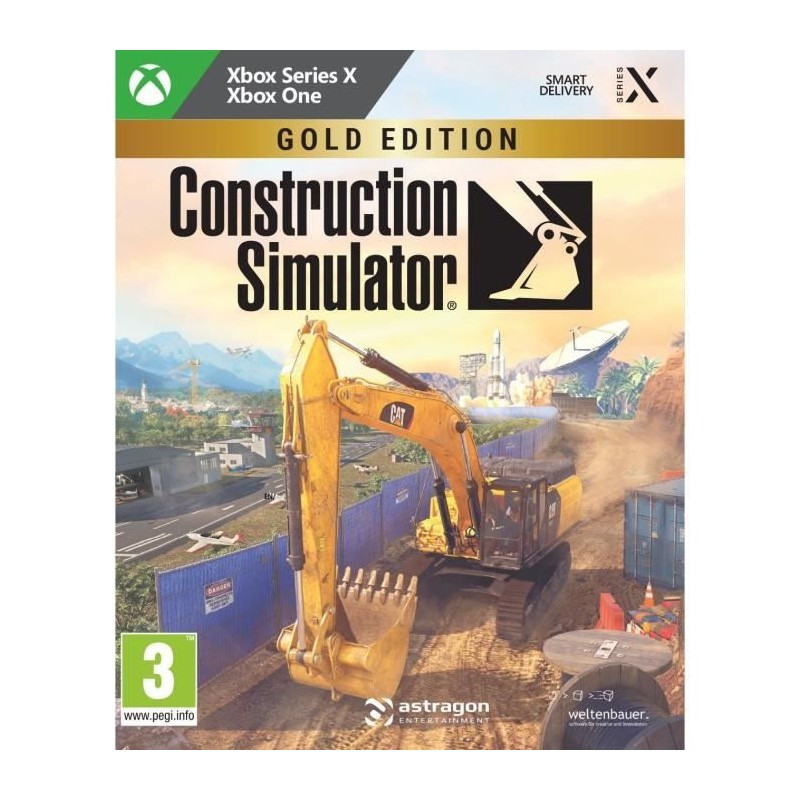 Construction Simulator - Jeu Xbox Series X - Gold Edition Construction Simulator - Jeu Xbox Series X - Gold Edition