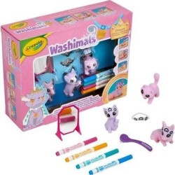 Coloriage - CRAYOLA - Washimals Pastel Princess Pets - Animaux pastels