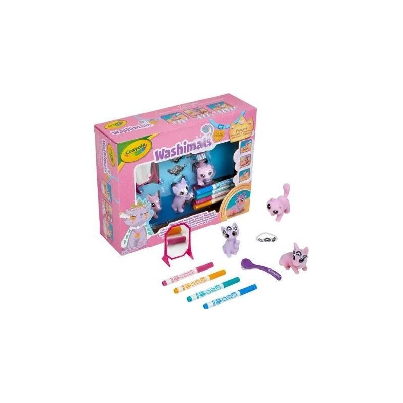 Coloriage - CRAYOLA - Washimals Pastel Princess Pets - Animaux pastels Coloriage - CRAYOLA - Washimals Pastel Princess Pets - Animaux pastels