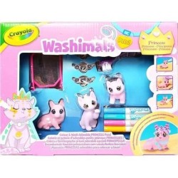 Coloriage - CRAYOLA - Washimals Pastel Princess Pets - Animaux pastels