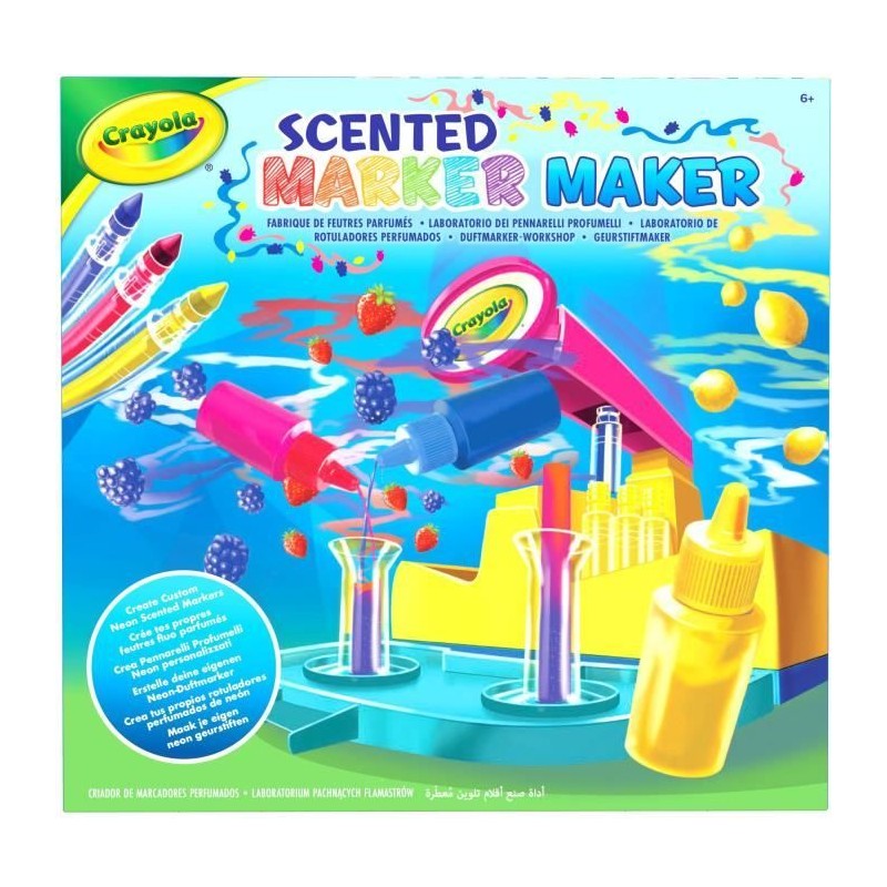 Fabrique de feutres parfumés - CRAYOLA - Scented Marker Maker - Des 6 Fabrique de feutres parfumés - CRAYOLA - Scented Marker Maker - Des 6