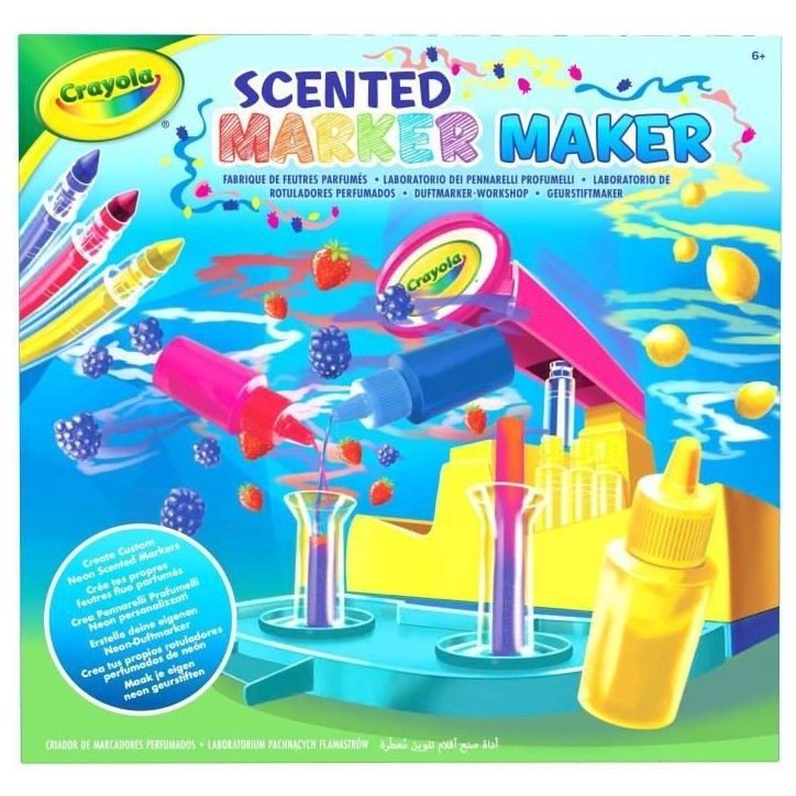 Fabrique de feutres parfumés - CRAYOLA - Scented Marker Maker - Des 6 ans Fabrique de feutres parfumés - CRAYOLA - Scented Marker Maker - Des 6 ans