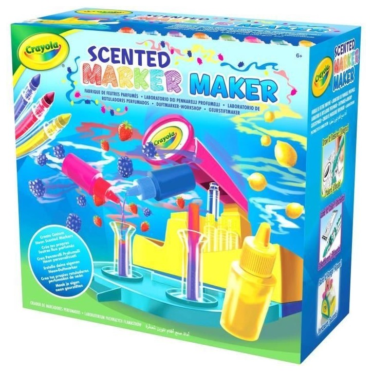 Fabrique de feutres parfumés - CRAYOLA - Scented Marker Maker - Des 6 ans Fabrique de feutres parfumés - CRAYOLA - Scented Marker Maker - Des 6 ans