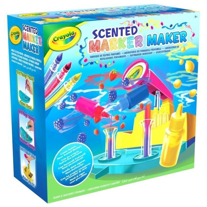 Fabrique de feutres parfumés - CRAYOLA - Scented Marker Maker - Des 6 ans Fabrique de feutres parfumés - CRAYOLA - Scented Marker Maker - Des 6 ans