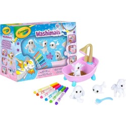 Crayola - Washimals Animaux fantastiques - Coffret de coloriage lavabl